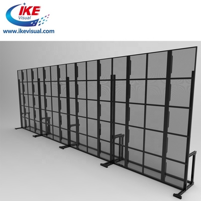 Glass Window LED Transparent Display Screen Outdoor P5 Full Color