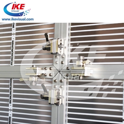 Glass Window LED Transparent Display Screen Outdoor P5 Full Color